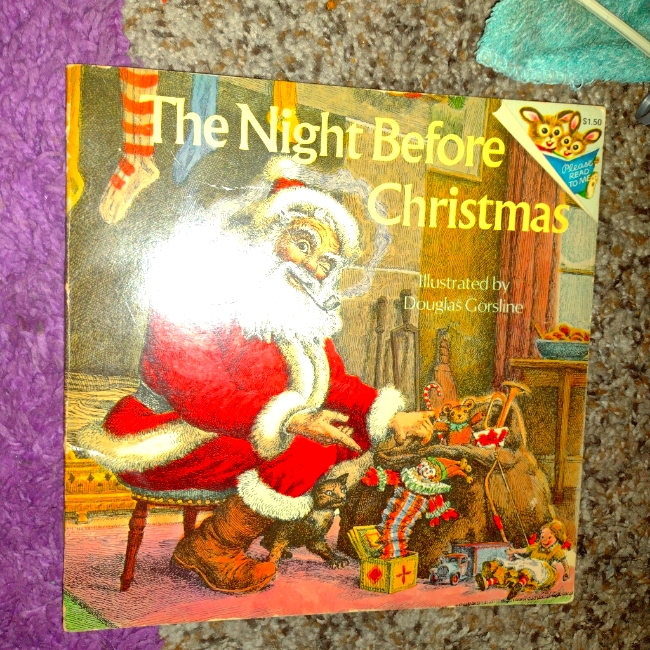 Vintage "The Night Before Christmas" By Clement Moore, 1975